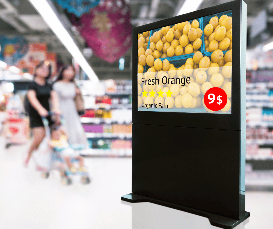 Digital Signage digitale Info Stele indoor